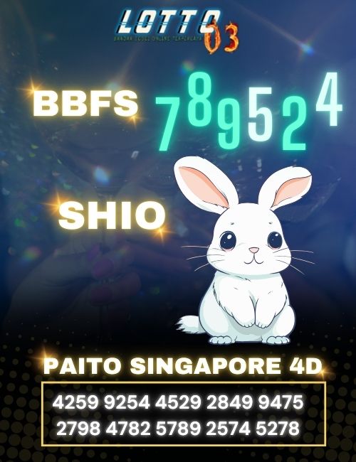 Prediksi Togel Pasaran Singapore 03 Mei 2025