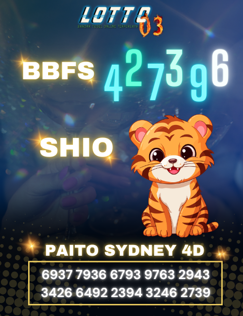 Prediksi Togel Pasaran Sydney 09 Mei 2025