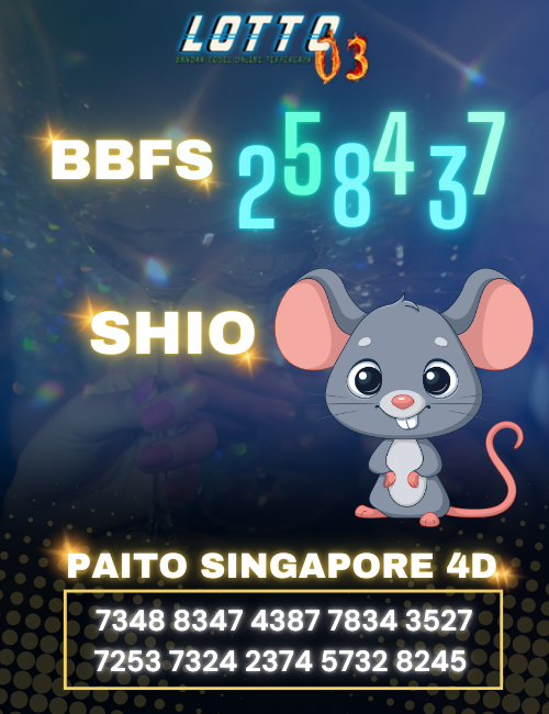 Prediksi Togel Pasaran Singapore 01 Mei 2025
