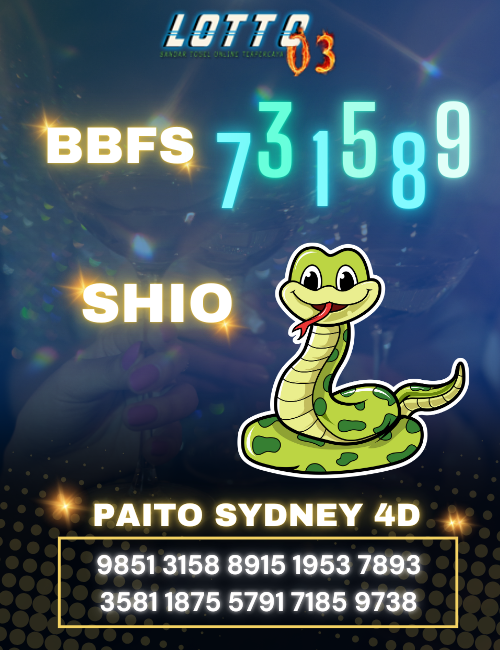 Prediksi Togel Pasaran Sydney 03 Mei 2025