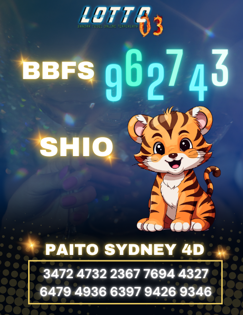 Prediksi Togel Pasaran Sydney 04 Mei 2025