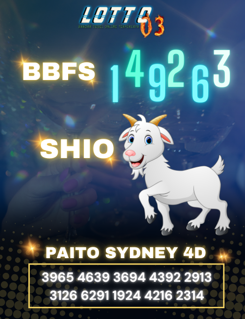 Prediksi Togel Pasaran Sydney 05 Mei 2025